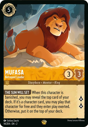 Mufasa Betrayed Leader
